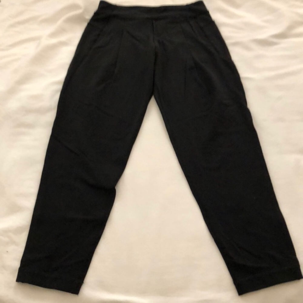 SOLD - Lululemon black jogger pants - Picture 4 of 6